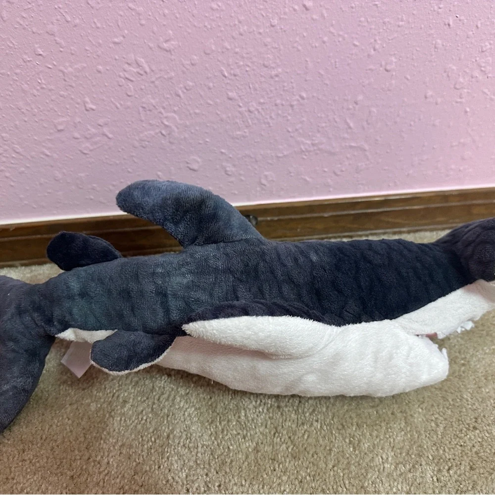 Fiesta Hammerhead Shark Grey Plush Toy 20” long Ocean Stuffed Animal